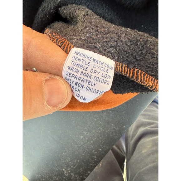 Vintage Starter Texas Longhorns Crewneck Sweatshirt XL Color Block - Picture 7 of 7